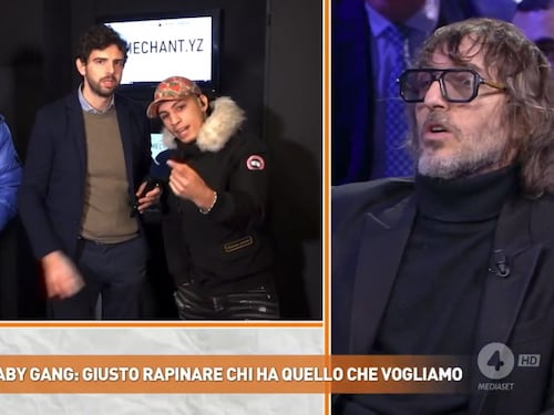 Dritto e Rovescio, scintille tra Cruciani-Del Debbio e il maranza: "Dentro il vostro cervello..."