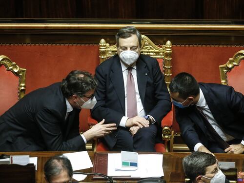 Il patto della pizza tra Luigi Di Maio e Giancarlo Giorgetti: intesa per Giuliano Amato al Quirinale
