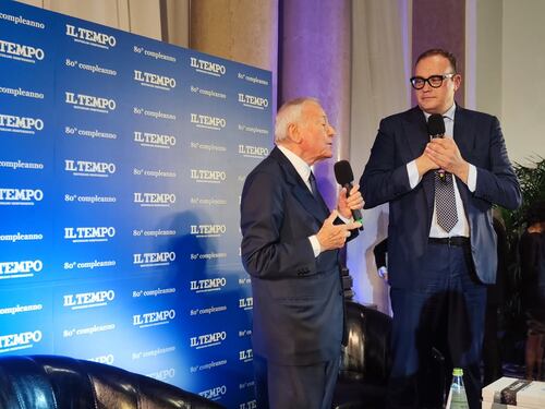 Gianni Letta e gli 80 anni de Il Tempo: “La nostra storia nel segno della libertà”