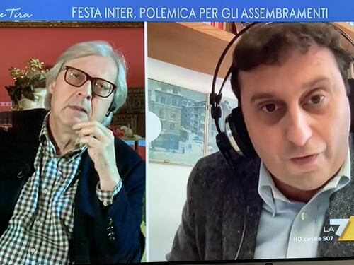 "Covid a Parenzo? Ben venga". Lo scontro con Sgarbi è epocale
