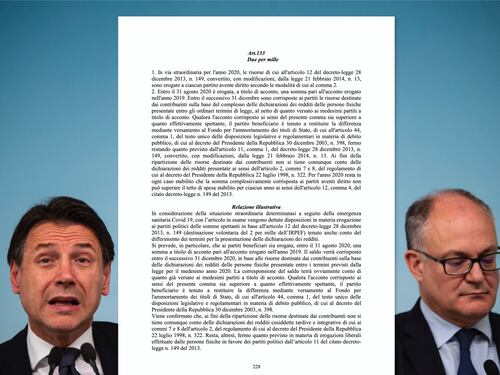 Fanno fallire i commercianti Ma anticipano i soldi ai partiti