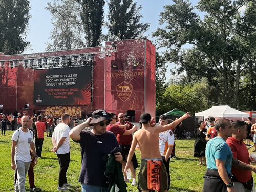 Tensione alle stelle per Siviglia-Roma. A Budapest anche le vecchie glorie