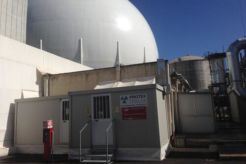 Nel cuore della centrale nucleare del Garigliano
