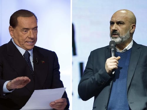 Lo schiaffo di Pirozzi a Berlusconi