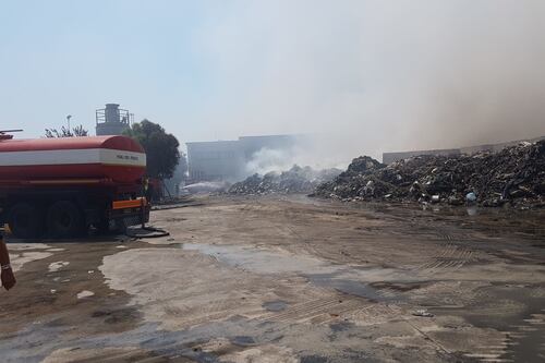 Via Aurelia va a fuoco. Fiamme anche nel vivaio