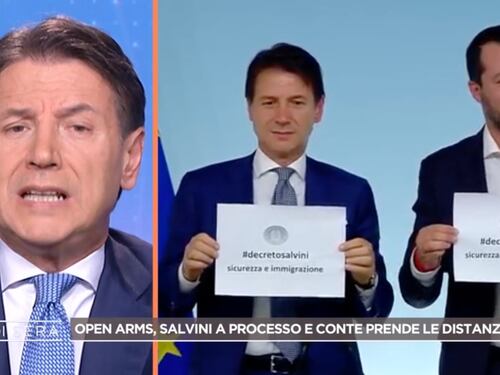 Open Arms, le acrobazie di Conte a 4 di sera: "Erano confini marittimi..."