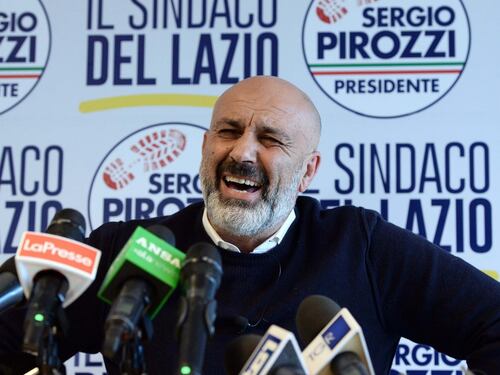 Regione Lazio, Pirozzi va con Zingaretti