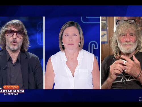 È sempre Cartabianca, Cruciani infilza Ranucci: “Vittimismo ridicolo, rimproveri sé stesso”
