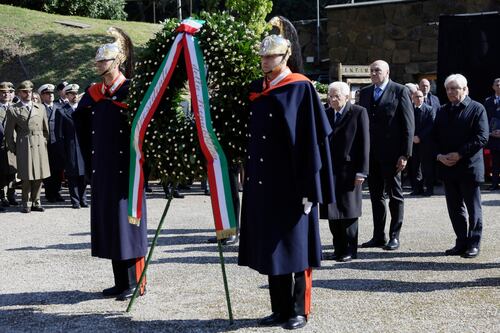 Fosse Ardeatine, le commemorazioni per l'82° anniversario