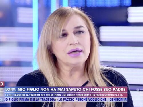 Lory Del Santo svela la verità sul padre del figlio scomparso