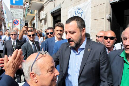 Salvini: "I politici razzisti sono quelli di sinistra"