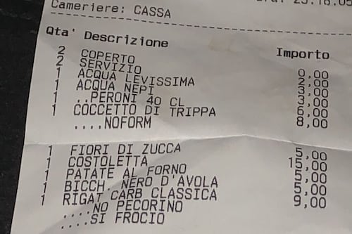 Scontrino con offesa a una coppia gay. Licenziato il cameriere