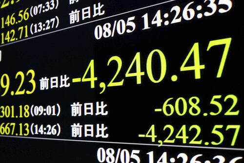 Dazi, in profondo rosso i mercati asiatici. Borsa di Mosca in "deciso rialzo"
