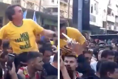Choc in Brasile, il candidato della destra Bolsonaro pugnalato da un fan di Lula