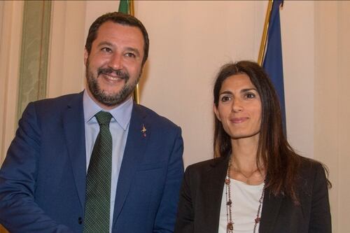 Raggi a Salvini: "Più sicurezza per Roma". Il ministro: venga da me e ne parliamo