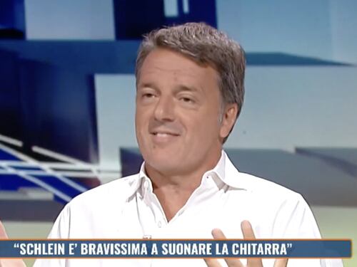 Zona Bianca, Matteo Renzi contro Elly Schlein: il suo futuro è a Sanremo
