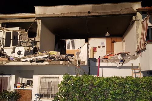 Tragedia a Santa Marinella. Ecco la villetta distrutta
