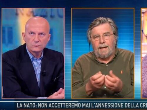 Controcorrente, Sansonetti smaschera gli Usa: "Biden come Putin, non vogliono la pace"