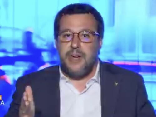 Elezioni a settembre. Matteo Salvini si lascia andare con la Palombelli