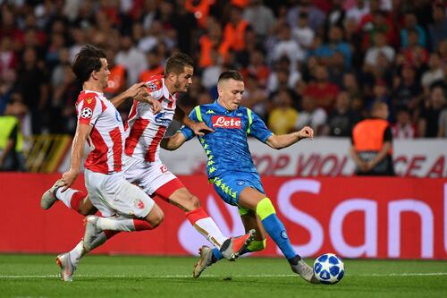 Champions League, il Napoli non passa a Belgrado
