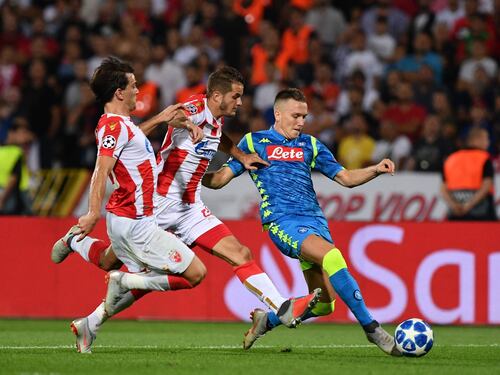 Champions League, il Napoli non passa a Belgrado