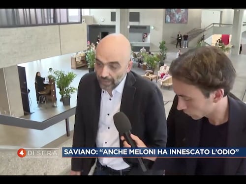 4 di sera, Saviano va all’assalto di Meloni: “Ha innescato l'odio”. Scontro sul caso Kirk