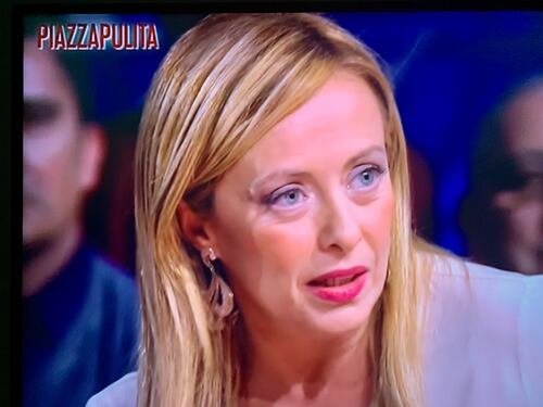 Rissa sugli immigrati, volano parole grosse fra Meloni e Formigli