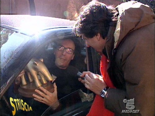 Patente ritirata, Tapiro d'oro a Roberto Benigni