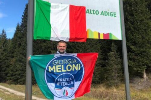 Il deputato cancella il Sudtirol: "Questa è Italia e come tale l'ho trattata"