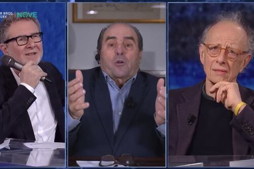 Referendum, Di Pietro sbotta da Fazio: "Ecco perché il 50% degli imputati viene assolto"