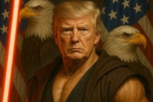 Trump diventa un guerriero di Star Wars: “Lunatici della sinistra radicale"
