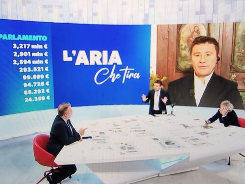 L'aria che tira, nervi tesi sul reddito di Conte. Bocchino: "Non è etico che..."