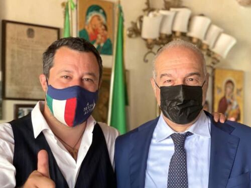 Salvini e Michetti, cosa si sono detti per un'ora