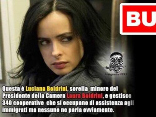 Bufala virale sulla sorella della Boldrini, la presidente della Camera: "Morta da anni, sciacalli"