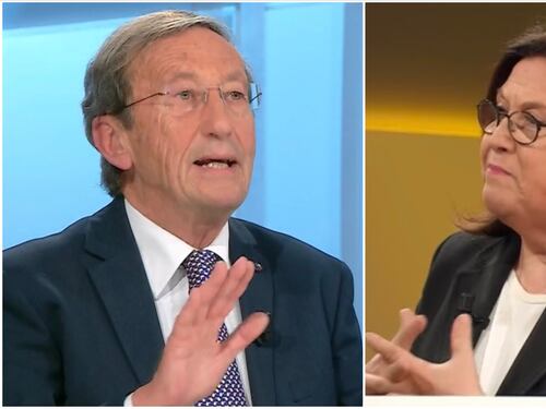 Mezz'ora in più, gelo Fini-Annunziata: come lo presenta prima dell'intervista