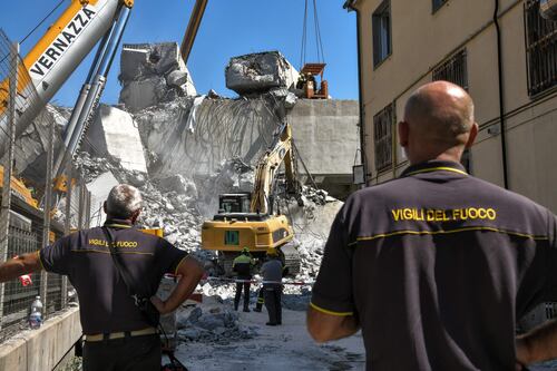 Genova, 38 morti accertati ma si cercano ancora 10-20 dispersi