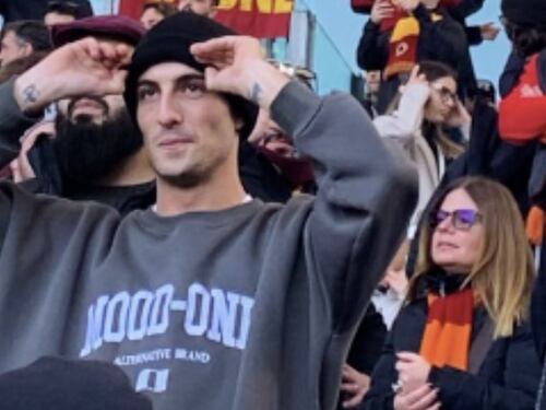 Bufera su Damiano in Curva Sud, come risponde il cantante dei Maneskin
