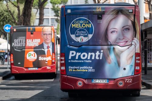 Meloni fulmina Letta e Di Maio: "Parlano male dell'Italia all'estero e non hanno un programma"