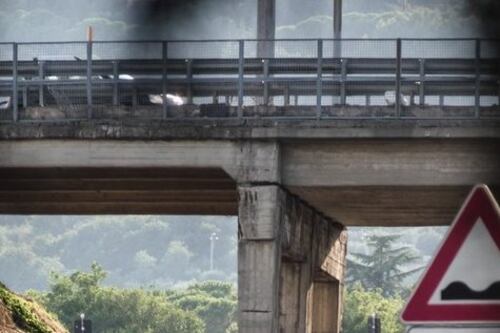 Viadotto della E45 a rischio crollo, la Procura lo sequestra