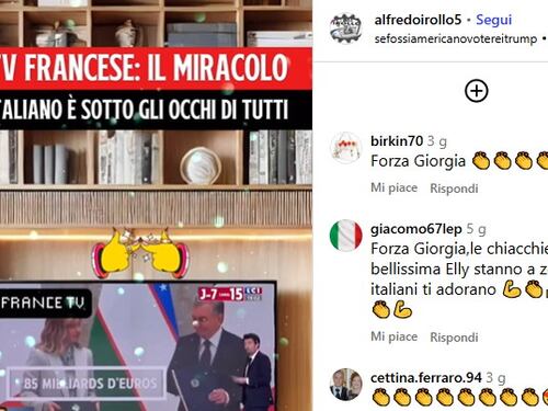 La tv francese celebra il miracolo italiano del governo Meloni