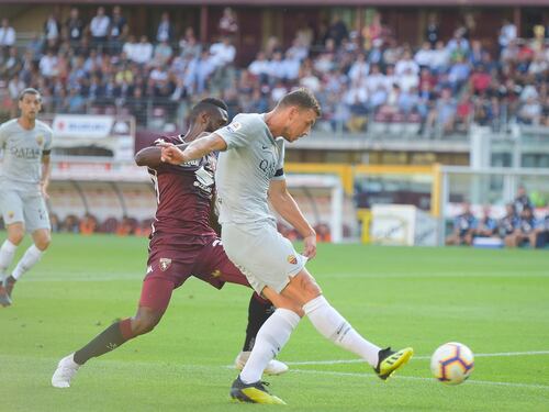 Magia Dzeko all'89', Roma sbanca Torino