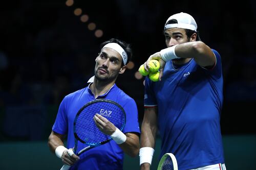 Coppa Davis, si ferma in semifinale il sogno dell’Italia: Berrettini e Fognini ko nel doppio