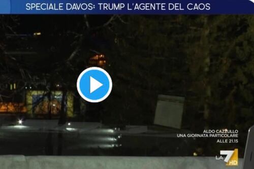 Davos, incendio in hotel: Gruber deve lasciare lo studio