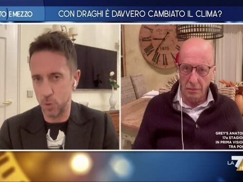 Otto e Mezzo, Alessandro Sallusti ridicolizza Andrea Scanzi e Paolo Berizzi sul pericolo fascismo: fuori dalla realtà
