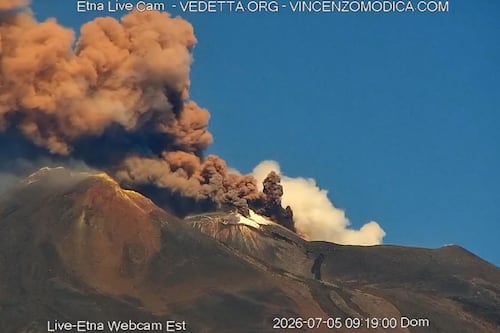Etna, il vulcano si sveglia. Esplosioni e cenere: livello di allerta rosso