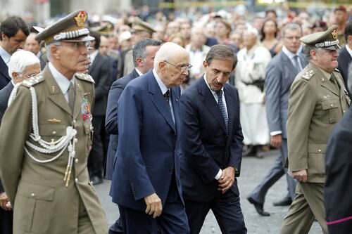 Funerali Napolitano, l’elogio funebre di La Russa: “Gli sarò sempre grato”