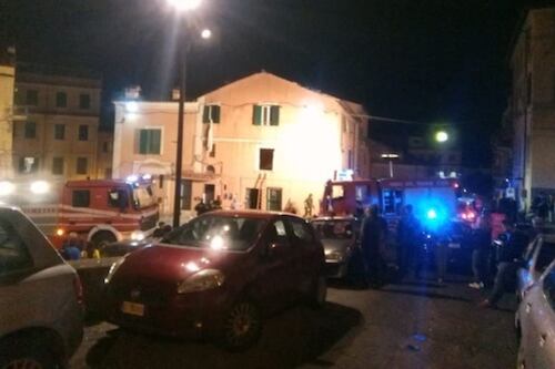 Choc a Genzano, esplode una palazzina in centro. Due feriti gravi: sbalzati a 15 metri