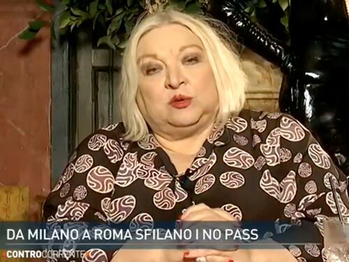 Il green pass una vigliaccheria del governo: Maria Giovanna Maglie a valanga su Draghi a Controcorrente