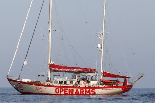 Arrivate in Spagna le navi Open Arms