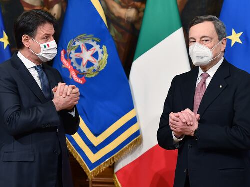 Altra minaccia di Giuseppe Conte a Mario Draghi: niente fiducia senza modifiche sulla giustizia